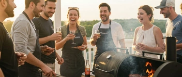 Tine und Timo von BBQ&Chill beim Grillkurs in Hasenkrug